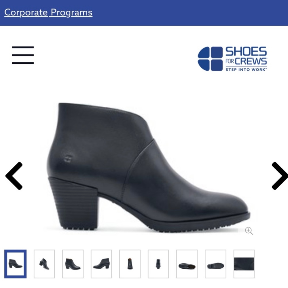 NIB Delilah work booties by Shoes For Crews